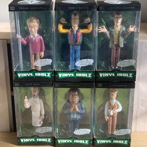 Complete Set of Six Vinyl Idolz Seinfeld TV Sitcom Collectible Figures